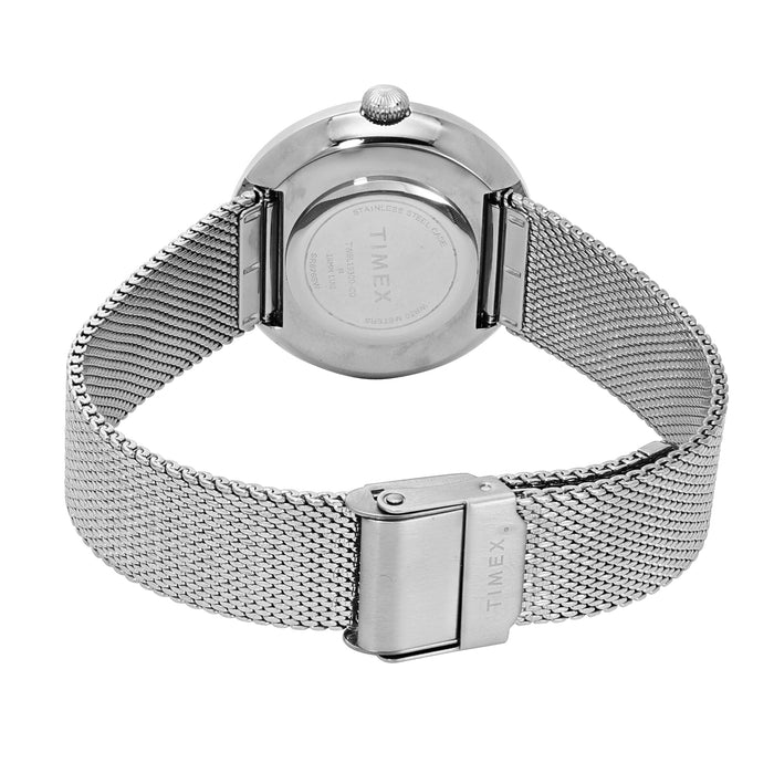 Timex Pink Round Dial Analog Women's Watch, TWEL19300