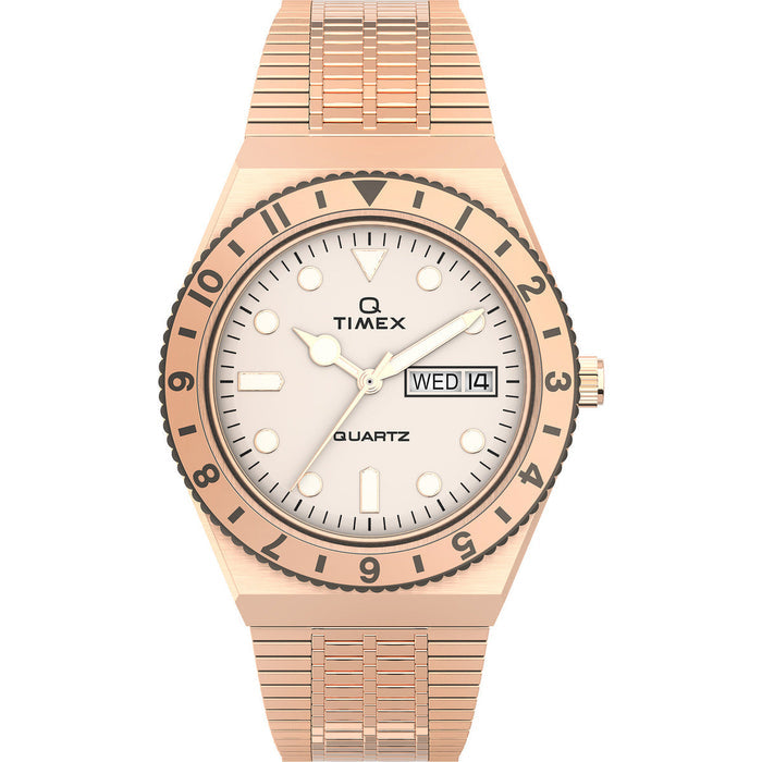 Timex Q-Timex 36mm Stainless Steel Bracelet Women's Watch, TW2U95700UJ