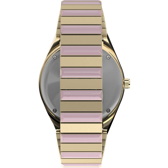 Timex Q-Timex 36mm Stainless Steel Expansion Band Women's Watch, TW2W87600UJ