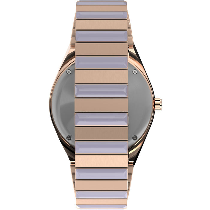 Timex Q-Timex 36mm Stainless Steel Expansion Band Women's Watch, TW2W87700UJ