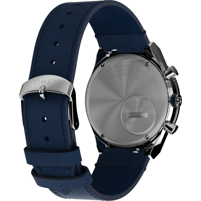 Timex Q-Timex Chronograph 40mm Leather Strap Men's Watch, TW2W51700UJ