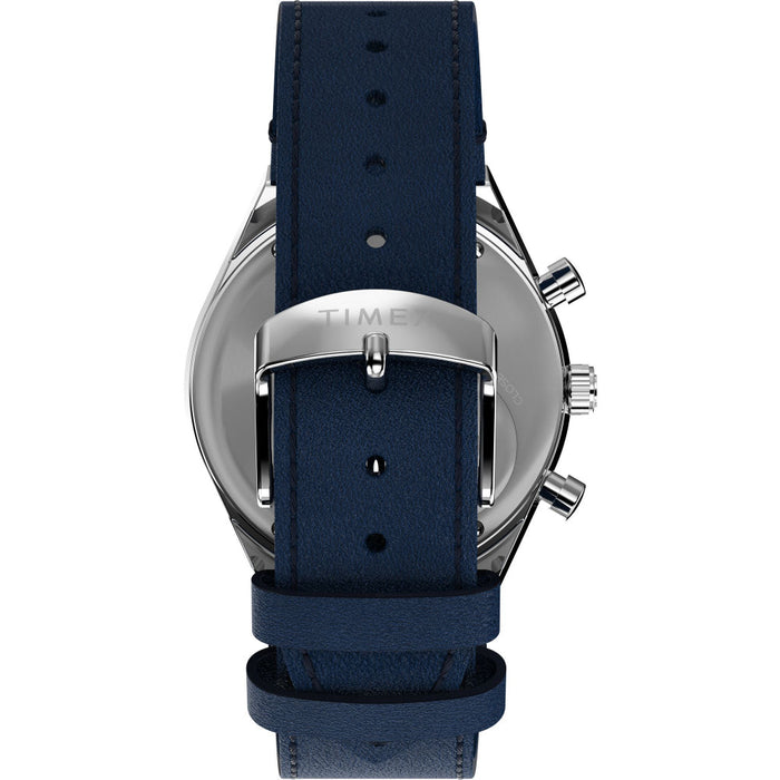 Timex Q-Timex Chronograph 40mm Leather Strap Men's Watch, TW2W51700UJ