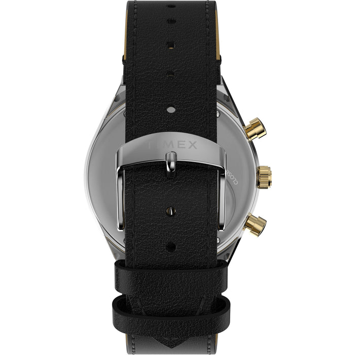 Timex Q-Timex Chronograph 40mm Leather Strap Men's Watch, TW2W64300UJ