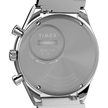 Timex Q-Timex Chronograph 40mm Stainless Steel Bracelet Men's Watch, TW2W51600UJ