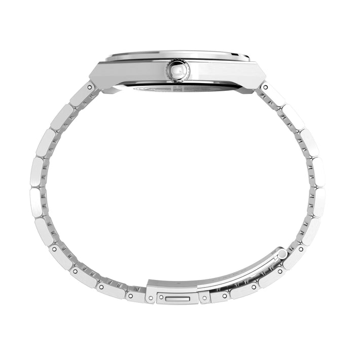 Timex Q-Timex Continental GMT 39mm Stainless Steel Bracelet Men's Watch, TW2Y12100UJ