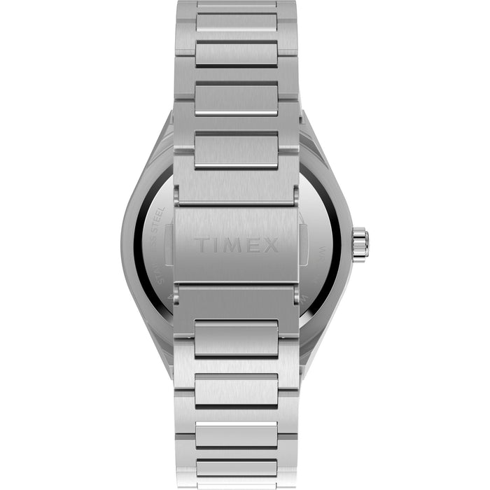 Timex Q-Timex Continental GMT 39mm Stainless Steel Bracelet Men's Watch, TW2Y12100UJ