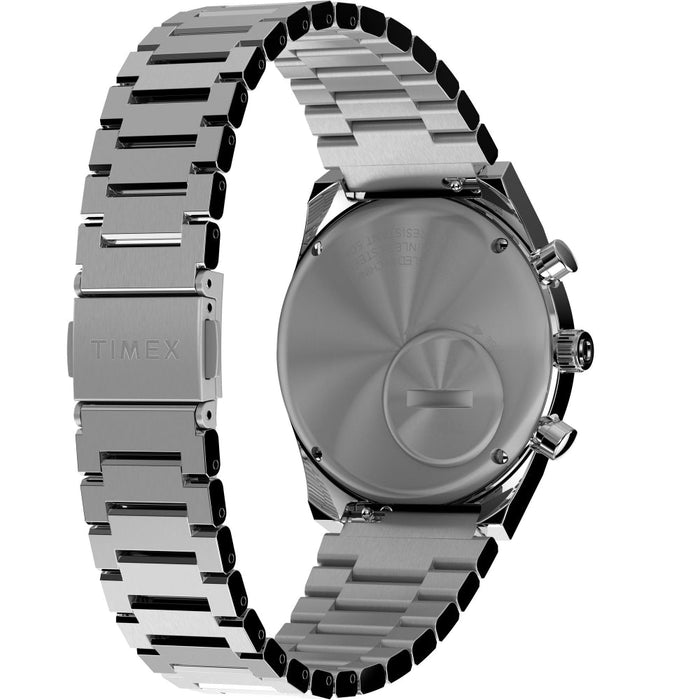 Timex Q-Timex Falcon Eye Chronograph 40mm Stainless Steel Bracelet Men's Watch, TW2W33700UJ