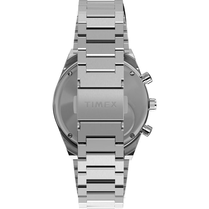 Timex Q-Timex Falcon Eye Chronograph 40mm Stainless Steel Bracelet Men's Watch, TW2W33700UJ