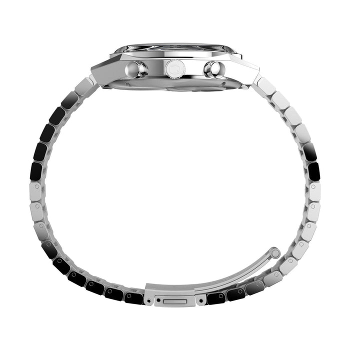 Timex Q-Timex Falcon Eye Chronograph 40mm Stainless Steel Bracelet Men's Watch, TW2W33700UJ