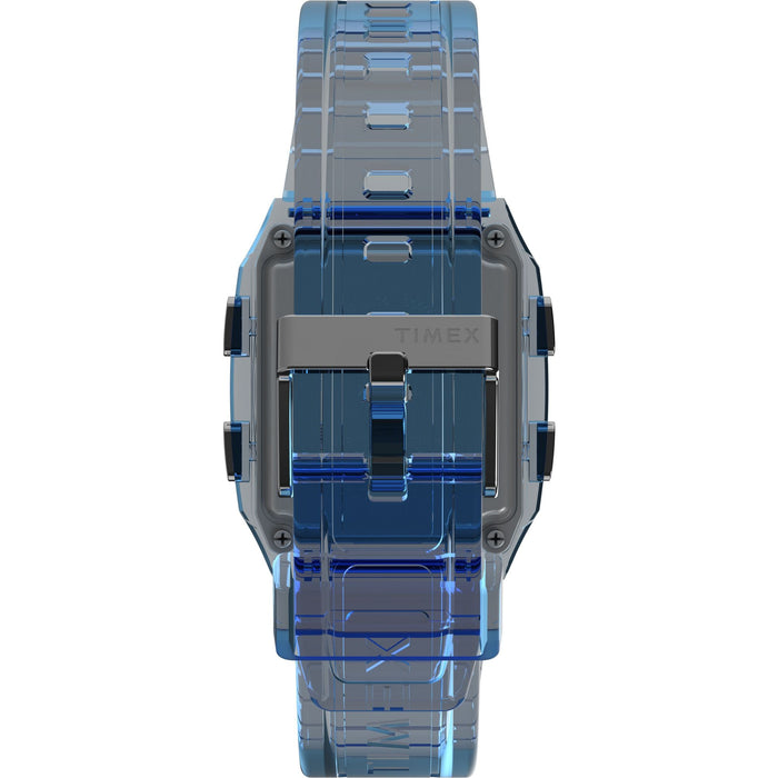 Timex Q-Timex LCA 35mm Resin Strap Unisex Watch, TW2W45100UJ