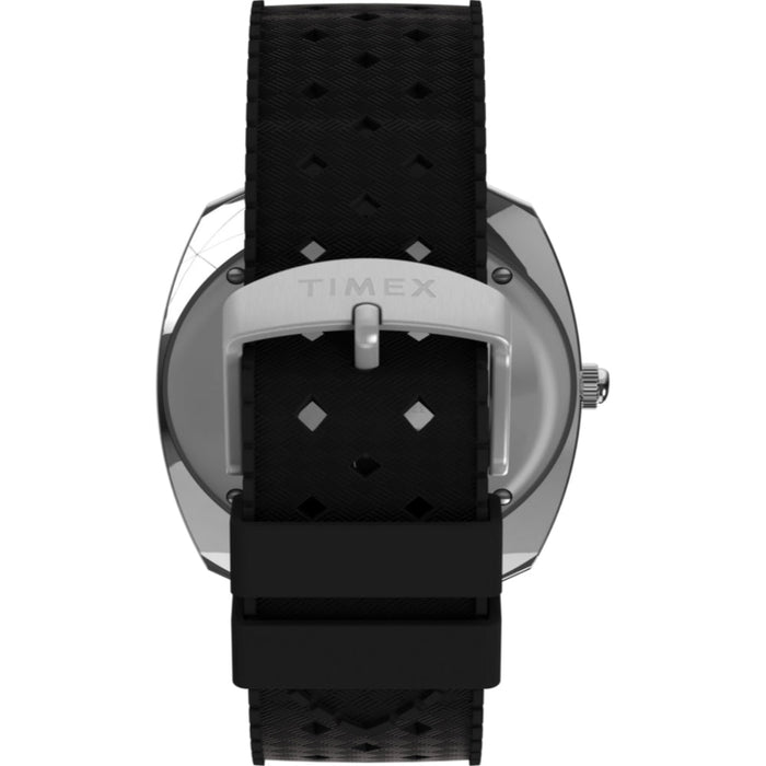 Timex Q-Timex Reissue 1971 Velocity 36mm Synthetic Rubber Strap Men's Watch, TW2W22400U9