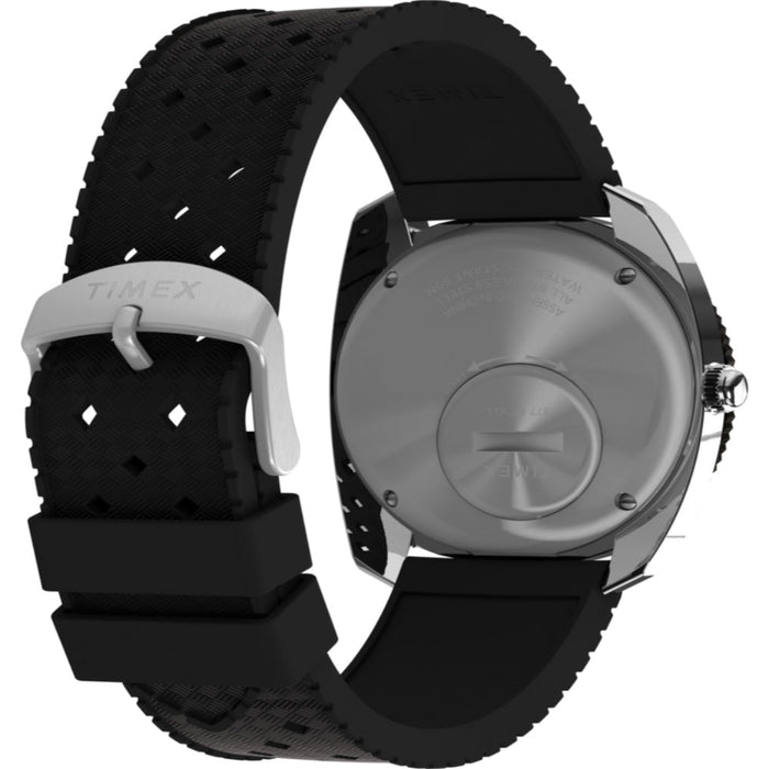 Timex Q-Timex Reissue 1971 Velocity 36mm Synthetic Rubber Strap Men's Watch, TW2W22400U9