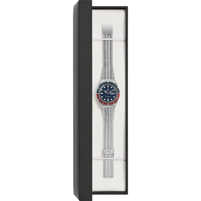 Timex Q-Timex Reissue 38mm Stainless Steel Bracelet Men's Watch, TW2T80700U9
