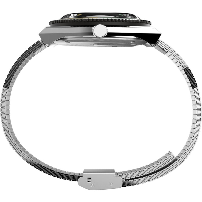 Timex Q-Timex Reissue 38mm Stainless Steel Bracelet Men's Watch, TW2U61000U9