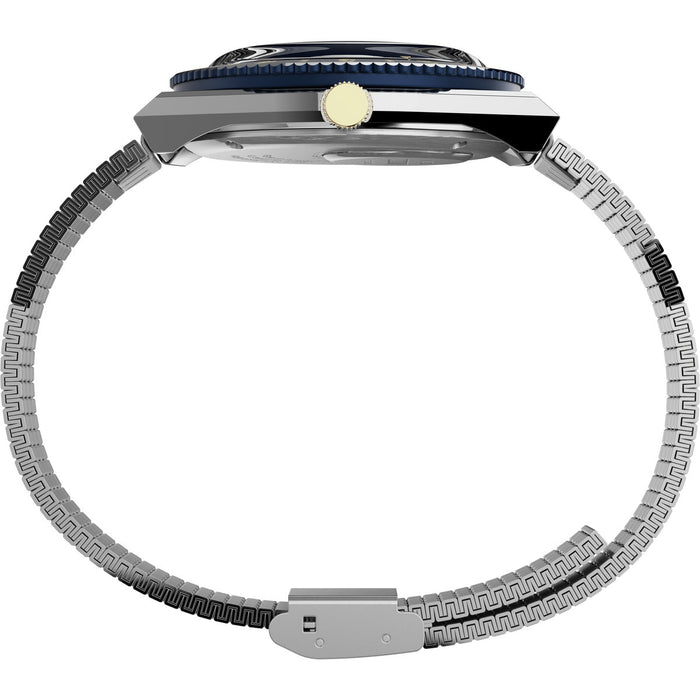 Timex Q-Timex Reissue 38mm Stainless Steel Bracelet Men's Watch, TW2V18400U9