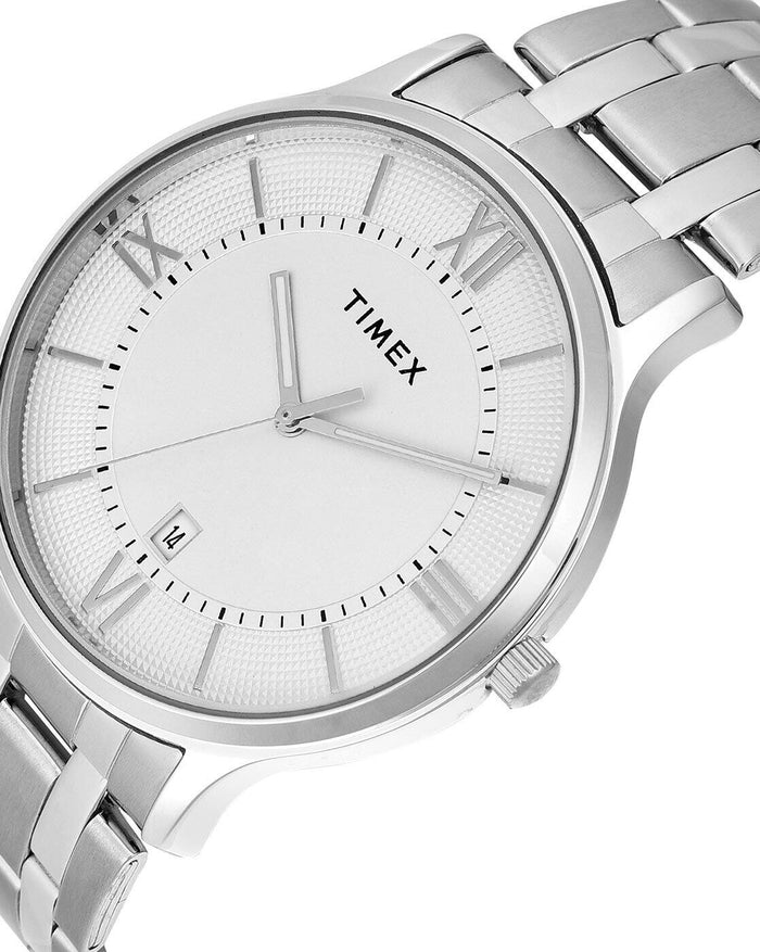 Timex Quartz Dial Analog Stainless Steel Men's Watch, TWTG10516