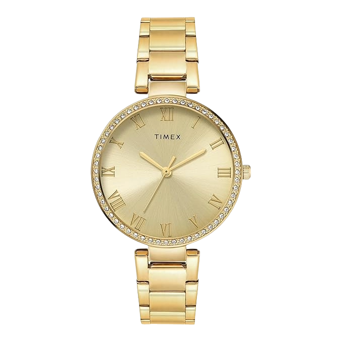 Timex Quartz Dial Analog Stainless Steel Women's Watch, TWEL18715