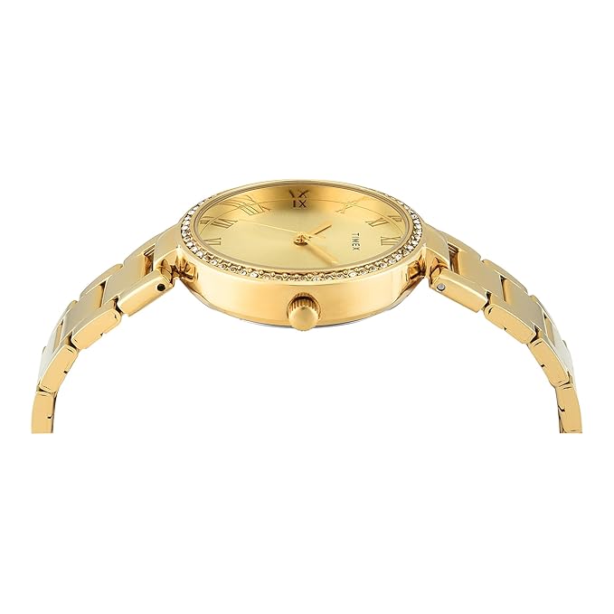 Timex Quartz Dial Analog Stainless Steel Women's Watch, TWEL18715