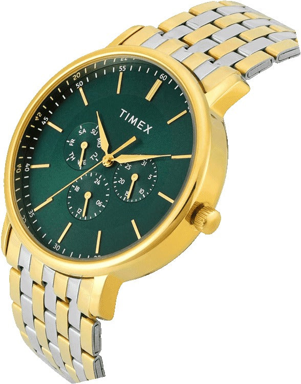 Timex Quartz Dial Multi-Function Stainless Steel Men's Watch, TWTG12806