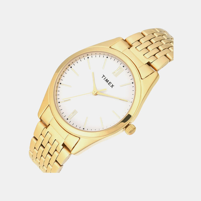 Timex Quartz Grey Dial Analog Stainless Steel Women's Watch, TWTL14101