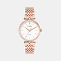 Timex Quartz White Dial Analog Stainless Steel Women's Watch, TWTL14001
