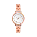 Timex Quartz White Dial Analog Stainless Steel Women's Watch, TWTL14201