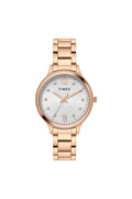 Timex Rose Gold Strap Analog Women's Watch, TWTL12116