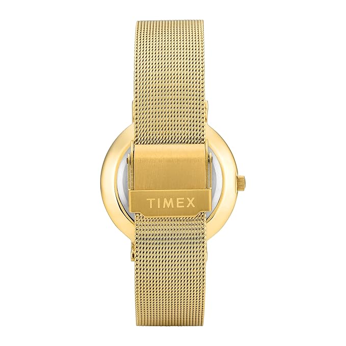 Timex Round Maroon Dial Analog Women's Watch, TWEL12923