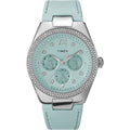 Timex Simone Multifunction 38mm Leather Strap Women's Watch, TW2V80400UJ