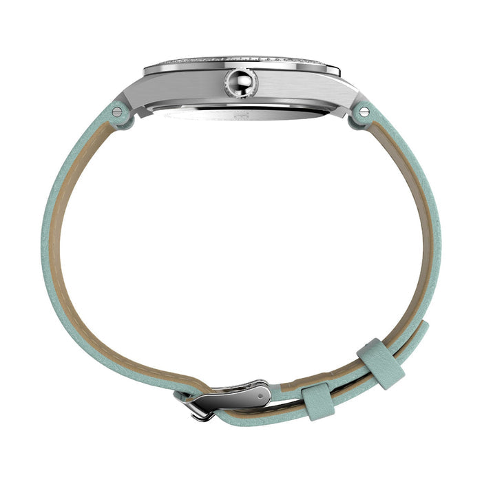 Timex Simone Multifunction 38mm Leather Strap Women's Watch, TW2V80400UJ