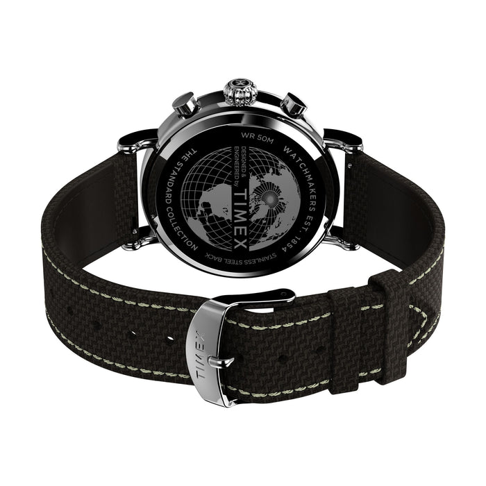 Timex Standard Chronograph 41mm Fabric Strap Men's Watch, TW2V43800UJ