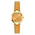 Timex Trendline Octagonal 26mm Yellow Dial Analog Women's Watch, TWEL26900