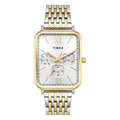 Timex Trendline Rectangle 30mm Silver Dial Analog Men's Watch, TWEG34602