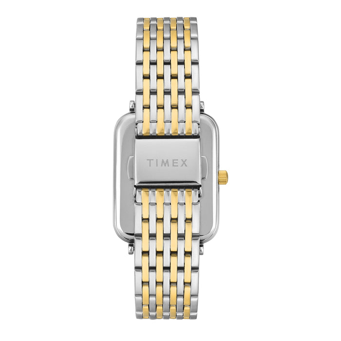 Timex Trendline Rectangle 30mm Silver Dial Analog Men's Watch, TWEG34602