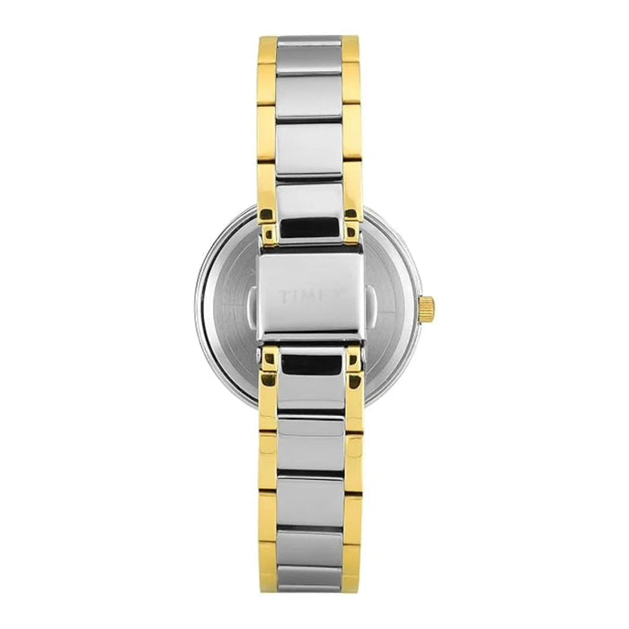 Timex Trendline Round 21mm Champagne Dial Analog Women's Watch, TWEL18711