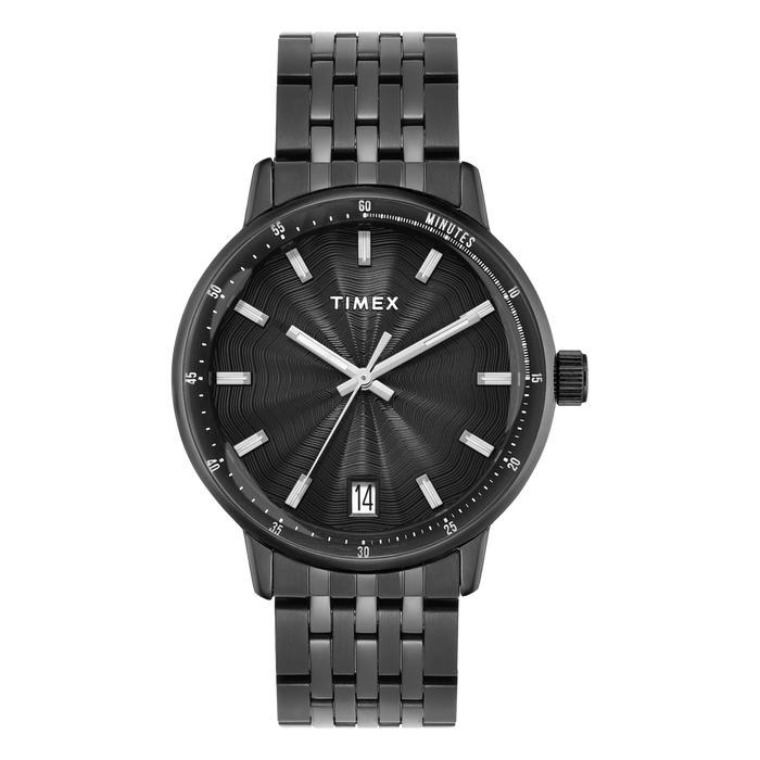 Timex Trendline Round 41mm Black Dial Analog Men's Watch, TWEG25410