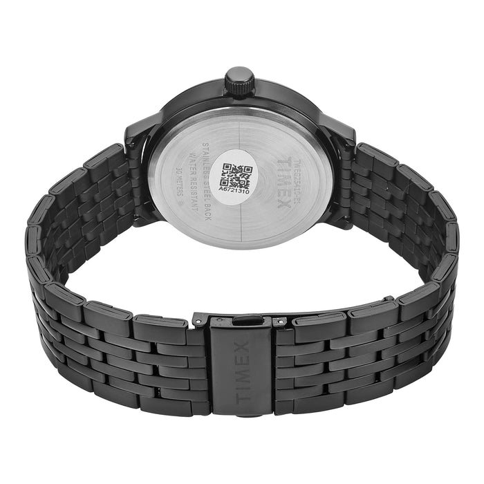 Timex Trendline Round 41mm Black Dial Analog Men's Watch, TWEG25410