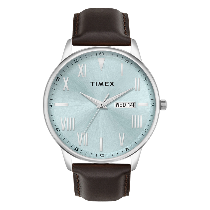 Timex Trendline Round 43mm Blue Dial Analog Men's Watch, TWTG12113
