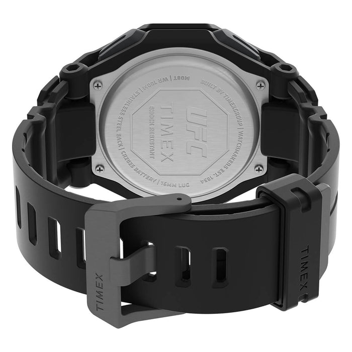 Timex UFC Colossus 45mm Resin Strap Men's Watch, TW2V55300X6