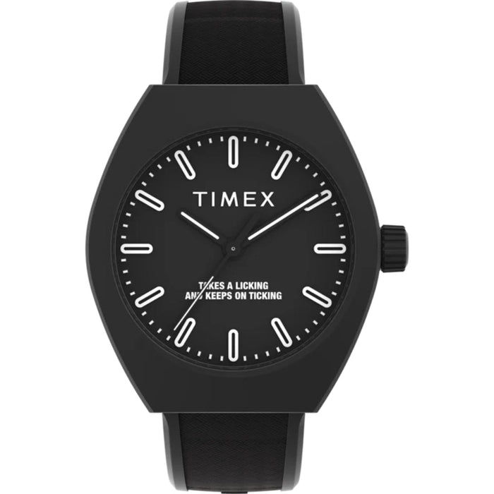 Timex Urban Pop 40mm Eco-Friendly Strap Unisex Watch, TW2W42100UJ