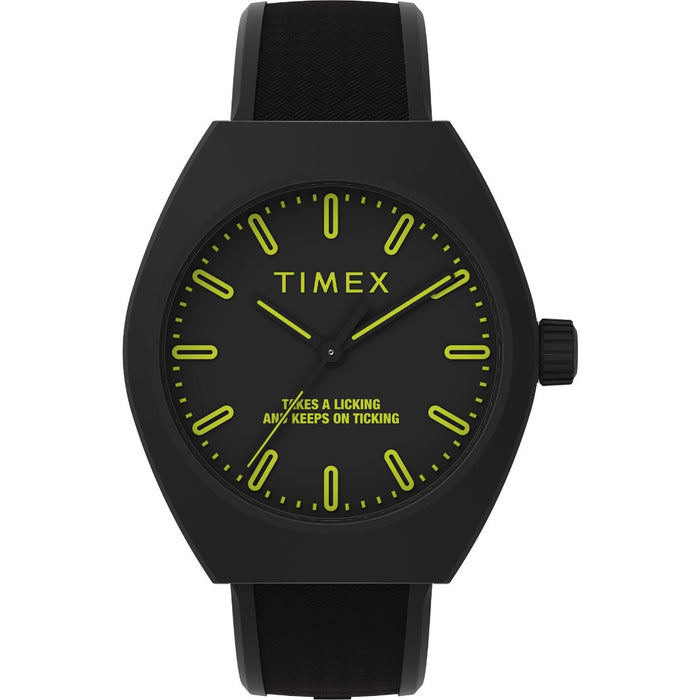 Timex Urban Pop 40mm Eco-Friendly Strap Unisex Watch, TW2W42400UJ