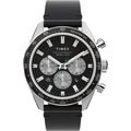 Timex Waterbury Chronograph 41mm Leather Strap Men's Watch, TW2V42500UJ
