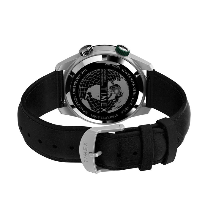 Timex Waterbury Dive 41mm Leather Strap Men's Watch, TW2V49800UJ