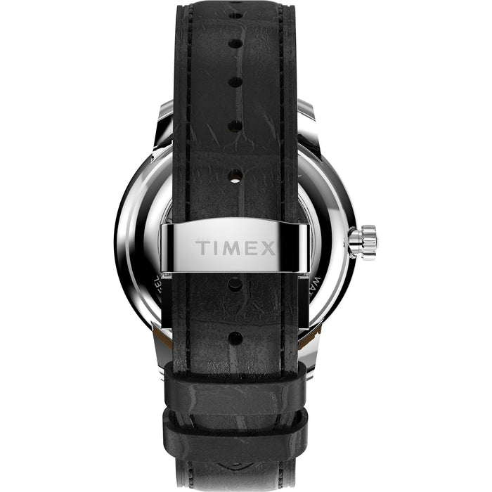 Timex Waterbury Metropolitan Automatic 41mm Leather Strap Men's Watch, TW2Y22900UJ