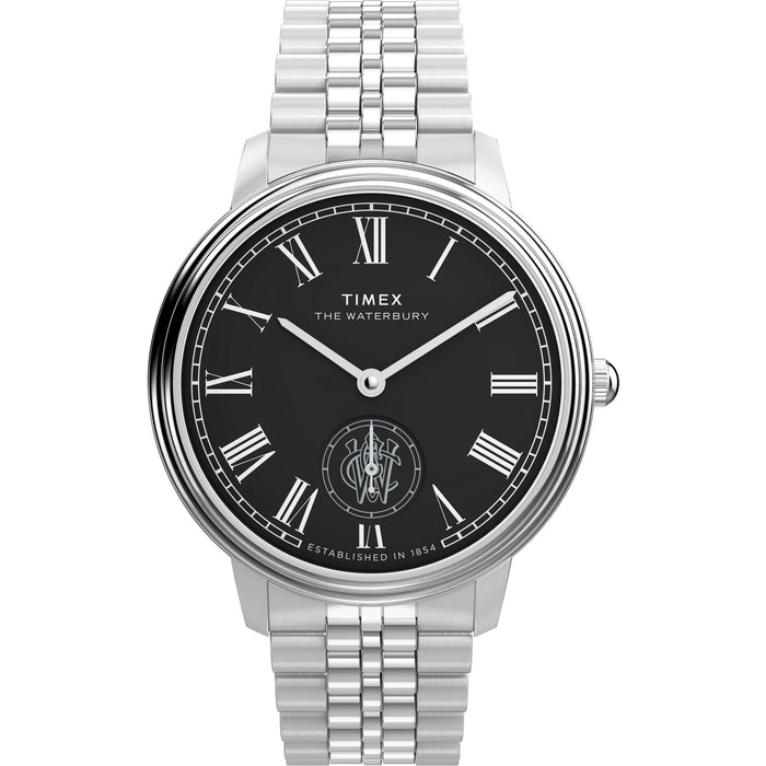Timex Waterbury Metropolitan Sub-Second 39mm Stainless Steel Bracelet Men's Watch, TW2Y23300UJ