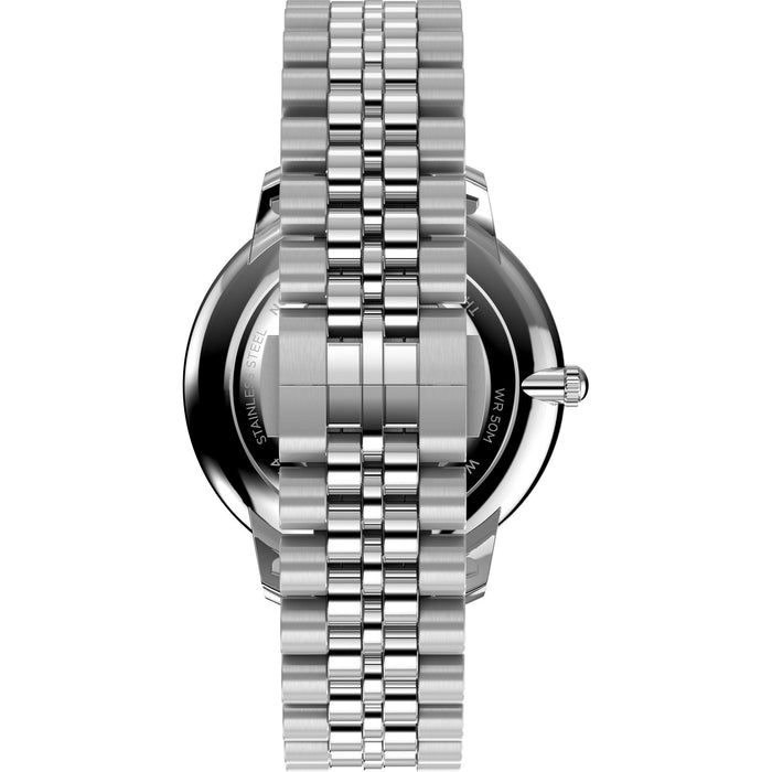Timex Waterbury Metropolitan Sub-Second 39mm Stainless Steel Bracelet Men's Watch, TW2Y23300UJ