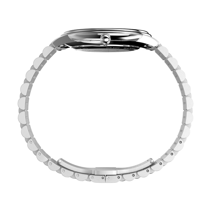 Timex Waterbury Metropolitan Sub-Second 39mm Stainless Steel Bracelet Men's Watch, TW2Y23300UJ