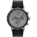 Timex Waterbury Standard 43mm Leather Strap Men's Watch, TW2W47400UJ