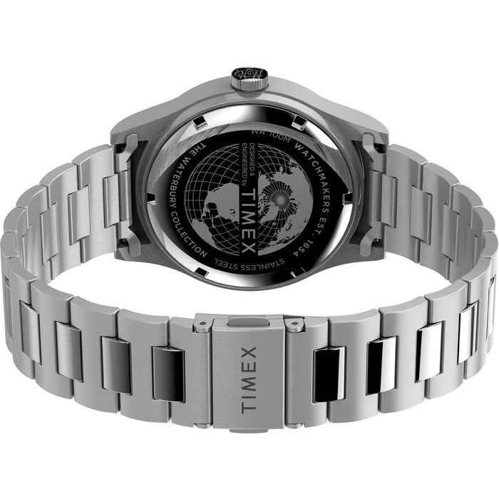 Timex Waterbury Traditional Day/Date 39mm Stainless Steel Bracelet Men's Watch, TW2U99300UJ