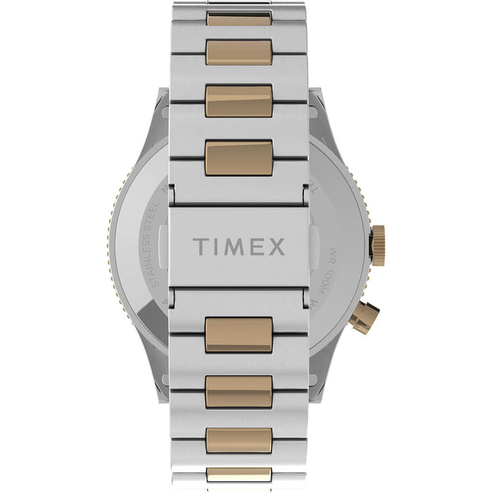 Timex Waterbury Traditional GMT 39mm Stainless Steel Bracelet Men's Watch, TW2U90600UJ